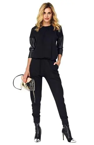 Produktbild: Makadamia Women's M504 Overalls, Schwarz, 40