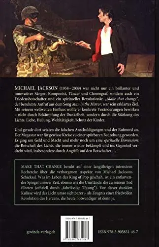 Produktbild: MAKE THAT CHANGE: Michael Jackson: Botschaft und Schicksal eines spirituellen Revolutionärs.