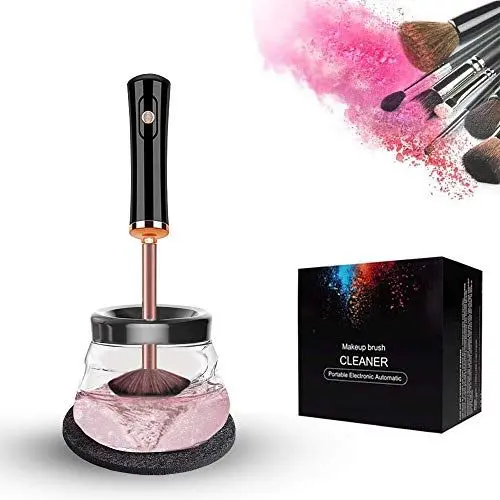 Produktbild: Make Up Pinselreiniger Trockner,10 Sekunden Waschen Und Trocknen,Ruhig Und Anti-Shake,Elektrische Pinselreiniger Set,Automatische Tiefenkosmetik-Make-Up-Pinselwerkzeug