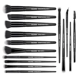 Produktbild: Make up Pinsel MAANGE 15 Pcs Pinselset Makeup Professionelles Foundation Gesicht, Augen, Lippen Lidschatten Schminkpinsel Set Kosmetikpinsel