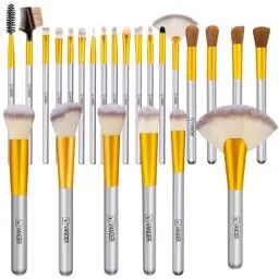 Produktbild: VANDER Pinselset Makeup, 24 Stück Professionelle Foundation Make up Pinsel Set Premium Synthetik Pudercreme Puderpinsel Lidschatten Concealer Eyeshadow Blush Schminkpinsel Set