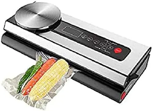 Produktbild: MakeCuisine MC-SL1 Sous Vide Vakuumiergerät, 120 W, 3-in-1, Schwarz und Silber, Maximale Beutelbreite: 30 cm