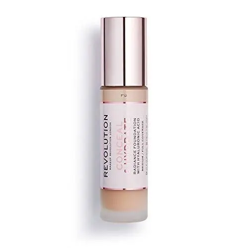 Produktbild: MakeUp Revolution Revolution Beauty Conceal & Hydrate Foundation F12