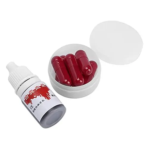 Produktbild: Makeup Blood, Tricky Props Fake Blood Kapseln für Halloween
