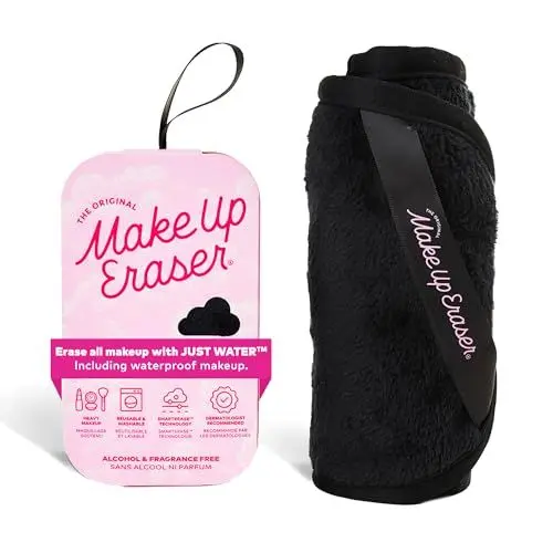 Produktbild: Makeup Eraser The Original entfernt mühelos sämtliches Make-up nur mit Wasser, einschließlich wasserfester Wimperntusche, Eyeliner, Grundierung, Lippenstift und mehr