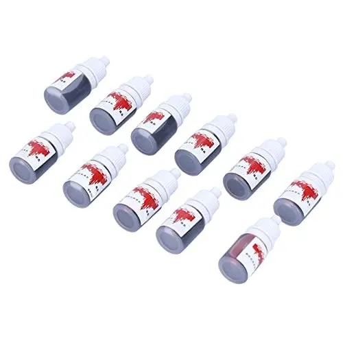 Produktbild: Make-up Kunstblut, sichere Inhaltsstoffe Lebensechter Make-up-Effekt Kunstblut für Rollenspiele(Chen-Blut 5ml)