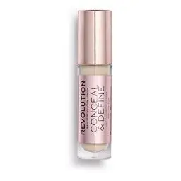 Produktbild: Makeup Revolution Conceal & Define Concealer, Lightweight, Longlasting, Full Coverage Face Makeup, C1, 4g