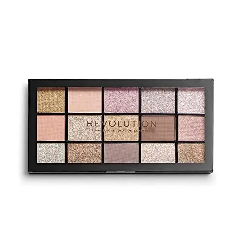 Produktbild: Makeup Revolution, Reloaded Lidschattenpalette, Fundamental, 15 Farbtöne, 16.5g