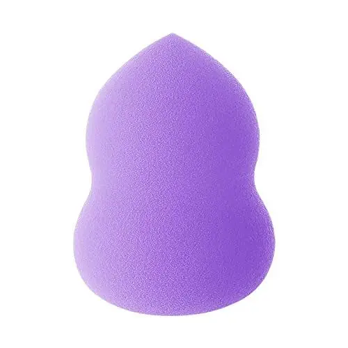Produktbild: Make-up-Schwamm, Latexfrei Make up Applikator für Puder,Kürbisförmiges Schönheitsei， Cremes und Flüssigkeiten, ultra-weiche Schönheitskosmetik, Schwamm zum Verblenden der Foundation, Lila