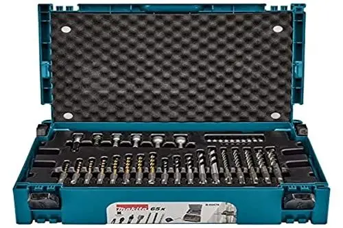 Produktbild: MAKITA B-69478 - Set acesorios makpac sds plus 65 pcs.