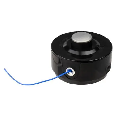 Produktbild: Makita 198854-8 1-Fadenkopf Tap&Go M8 x 1,25, Rechtsgewinde, mit 1,65 mm Four-Leaf Mähfaden, Tippautomatik, passend für Akku-Rasentrimmer UR100D