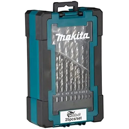 Produktbild: Makita D-67555 Bohrer-Set HSS-G 25-tlg