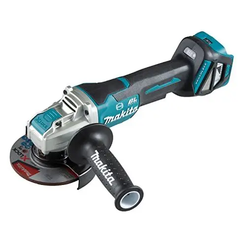 Produktbild: Makita DGA519Z 18 V Li-Ion LXT 125 mm bürstenloser X-Lock-Winkelschleifer – Batterien und Ladegerät nicht im Lieferumfang enthalten