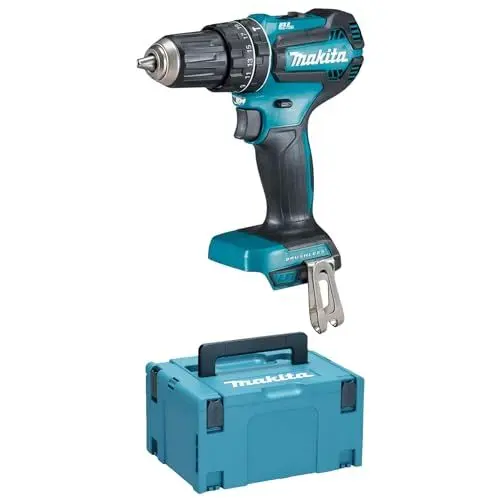 Produktbild: Makita DHP485ZJ Percussion Brushless Akku-Bohrschrauber