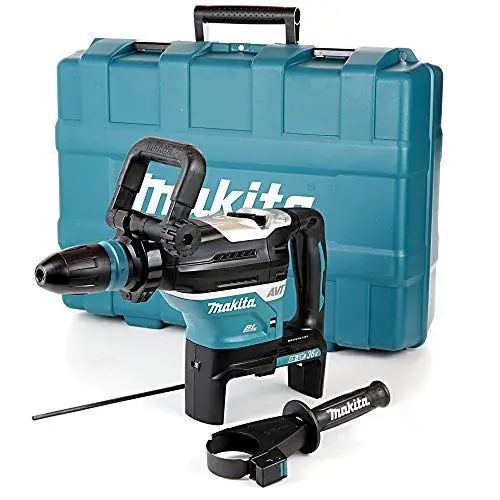 Produktbild: Makita DHR400ZKU Akku-Kombihammer für SDS-MAX 2x18V mit Bluetooth (ohne Akku, ohne Ladegerät) im Transportkoffer
