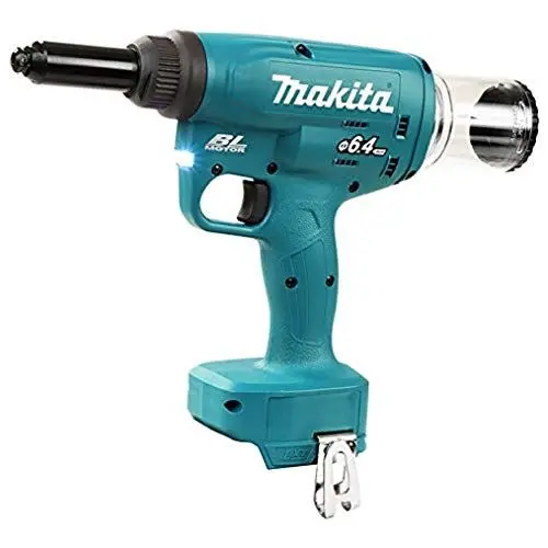 Produktbild: Makita DRV250Z Akku-Blindnietsetzgerät 18V (ohne Akku, ohne Ladegerät) Petrol