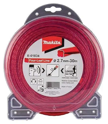 Produktbild: Makita Mähfaden Four-Leaf 2,7mm x 30m E-01834