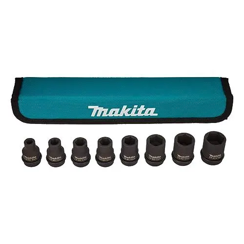 Produktbild: Makita E-02989 Schlagnuss-Set 8tlg. 1/2