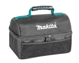 Produktbild: Makita E-15584 Lunchtasche, mit Tragegriff, innen mit Isolierfolie ausgekleidet, leichte Reinigung, hält Lebensmittel länger warm oder kalt, 7,5 Liter Fassungsvolumen, 330 x 180 x 210 mm (LxBxH)