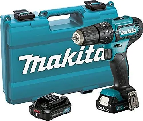 Produktbild: Makita HP333DSAE AKKU-SCHLAGBOHRSCHRAUBER, Blau