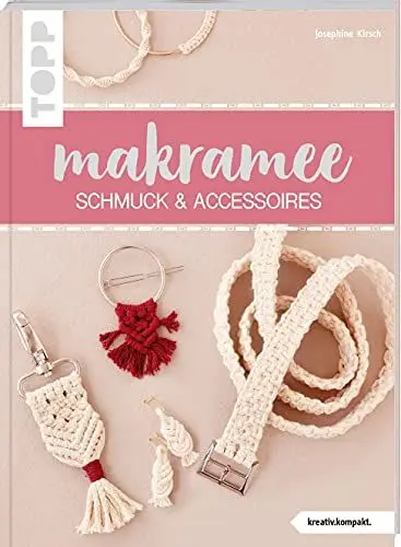 Produktbild: Makramee Schmuck & Accessoires (kreativ.kompakt.): Angesagter Boho-Look zum Selbertragen oder Verschenken, schnell und einfach gemacht dank vieler Schritt-für-Schritt-Fotos