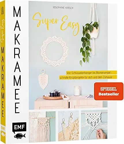 Produktbild: Makramee super easy: Von Schlüsselanhänger bis Blumenampel – schnelle Knüpfprojekte für dich und dein Zuhause