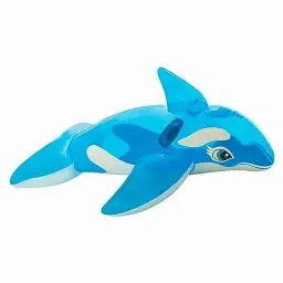 Produktbild: Intex 58523NP - Aufblasbares Reittier Blaue Orca, Vinyl, Blau, 152x114 cm
