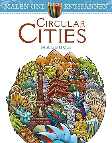 Produktbild: Malen und entspannen: Circular Cities