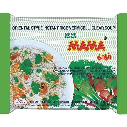 Produktbild: MAMA - Instant Reis Vermicelli Klar Suppe - Multipack (30 X 55 GR)