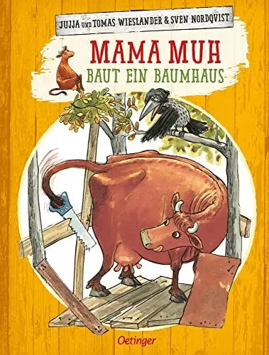 Produktbild: Mama Muh baut ein Baumhaus: Abenteuerlicher Bilderbuch-Klassiker über Kreativität und Mut für Kinder ab 4 Jahren