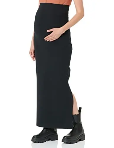 Produktbild: MAMALICIOUS Damen MLEMMA Tube Maxi Skirt A. E. NOOS Rock, Schwarz, 44