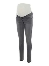 Produktbild: MAMALICIOUS Damen Mllola Slim Grey Jeans A. Noos Hose, Grey Denim, 27W 34L EU