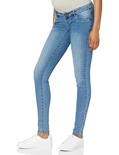 Produktbild: MAMALICIOUS Damen Mlono slim A. Noos Jeans, Wash:washed Light Blue Denim, 26 EU