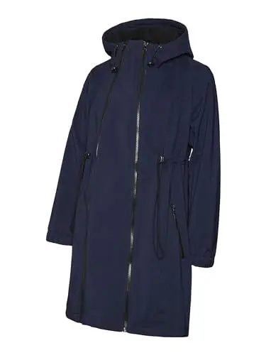 Produktbild: MAMALICIOUS Damen Mlshella 3In1Tikka Softshell Jacket Noos, Navy Blazer, 40 EU
