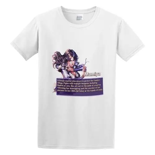 Produktbild: Mamiya Fist of The North Star Logo take Out Casual Breathable Organic Cotton Basic T-Shirt White S