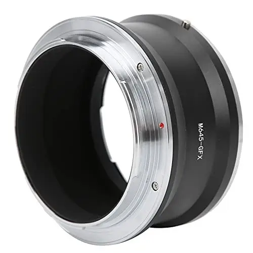 Produktbild: Mamiya M645 Objektivadapterring fürGFX-Kamera – Hochwertige Legierung, Präzise Passform, kein Lichtaustritt, Löschbehandlung, Kompatibel mit GFX 50S/50R/100/100S