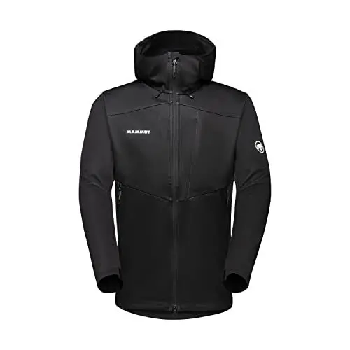 Produktbild: Mammut Ultimate VII SO Hooded Jacket Men | Outdoor Jacke für Herren, Softshelljacke für Sport, Gore-Tex Wanderjacke, Allwetterjacke mit Kapuze, Atmungsaktiv und Winddicht | Schwarz, 3XL