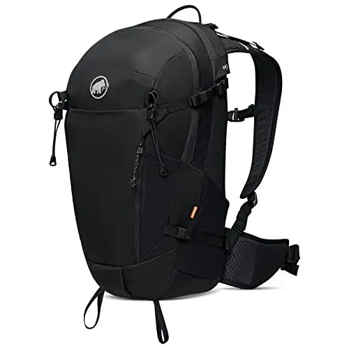 Produktbild: Mammut Lithium 25 | Outdoor Rucksack für Damen und Herren, Wanderrucksack zum Sport, Trekking und Klettern, Mit Brustgurt und Rückenbelüftung, Atmungsaktiv | 25l, Black (Schwarz)