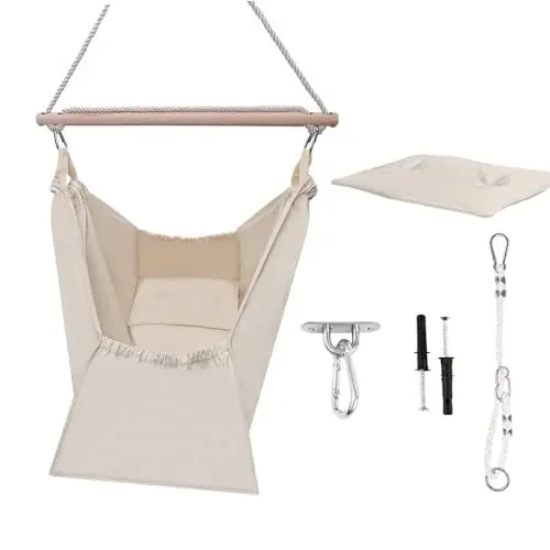 Produktbild: MAMOI® Tellerschaukel Holz Durchmesser 30 cm, Babyschaukel Outdoor Indoor Kinder Schaukel bis 60kg | 100% ECO | Made in EU