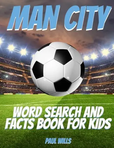 Produktbild: Man City Word Search and Facts Book For Kids: A Man City Football Activity Book For Kids