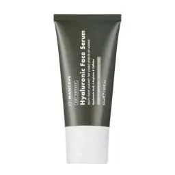 Produktbild: ManCave Gesichtsserum mit Hyaluronsäure, Koffein 50 ml - Anti-Aging Hyaluron Creme Gesicht -Serum Gesichtscreme Männer - L-Arginin, Glykogen - Vegan, Recycling-Kunststofftube - Hergestellt in GB