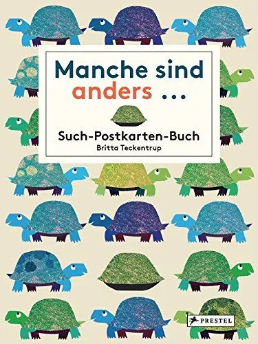 Produktbild: Manche sind anders... Postkarten-Buch: Such-Postkarten-Buch