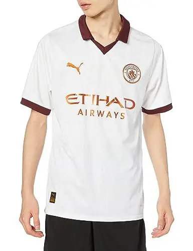 Produktbild: Manchester City Auswärtstrikot 2023/24 Saison - Replica - Herren - Weiß - Größe: XL