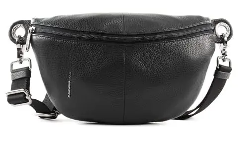 Produktbild: Mandarina Duck Damen Mellow Leather Umhängetasche, Schwarz, 30x16x10 (L x H W) EU