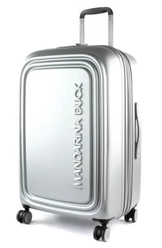 Produktbild: Mandarina Duck LOGODUCK + Trolley MEDIUM EXP Silver (Silber) 45 x 69 x 32/35 (BxHxB)