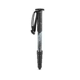 Produktbild: Manfrotto Element MII MMELMIIA5BK, leichtes Alu-Reise-Einbeinstativ, 5 Segmente, Handgelenkschlaufe, Gummigriff, Drehverschlüsse, Traglast bis zu 16 kg, für Kompakt-, spiegellose und DSLR-Kameras