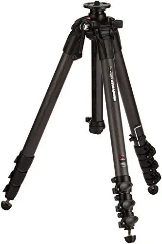 Produktbild: Manfrotto MT057C4-G Carbon Fiber Stativ mit 3 Auszügen und Kurbelsäule