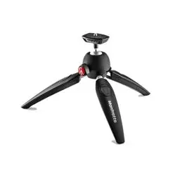 Produktbild: Manfrotto MTPIXIEVO-BK, PIXI EVO 2-teiliges Ministativ für spiegellose Kameras, kompakte Systemkameras, DSLR, Video, kompakte Größe, Aluminium