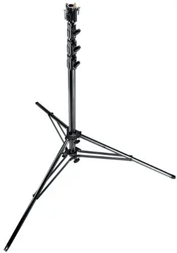 Produktbild: Manfrotto Stativ Super Stahl Schwarz