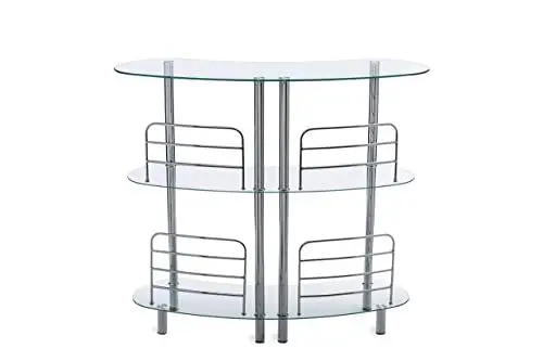 Produktbild: Mango Steam Moderner Glas Bartisch